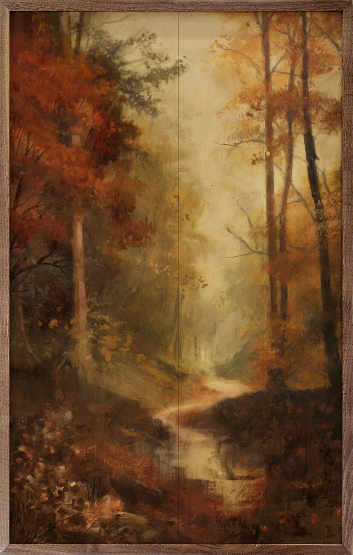 Vintage Fall Landscape 10x16