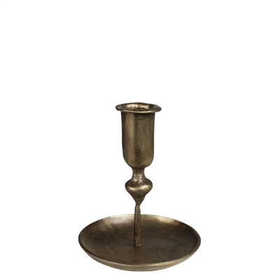 Percy Candlestick, Brass - Small