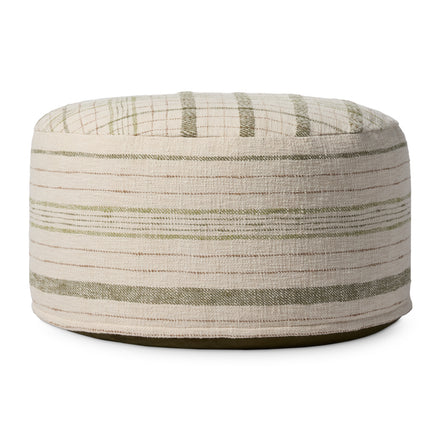 Wallace Cream Ottoman