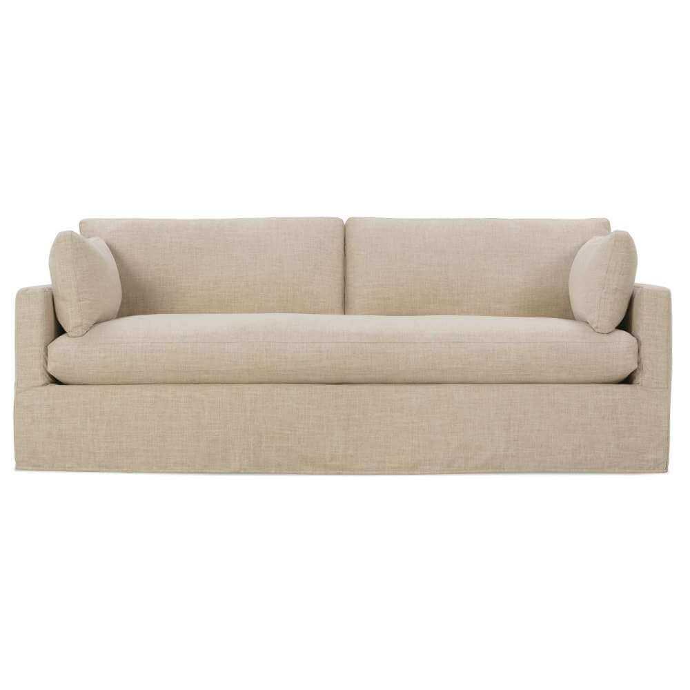 Sylvie Slipcover Bench Sofa - Showroom Model