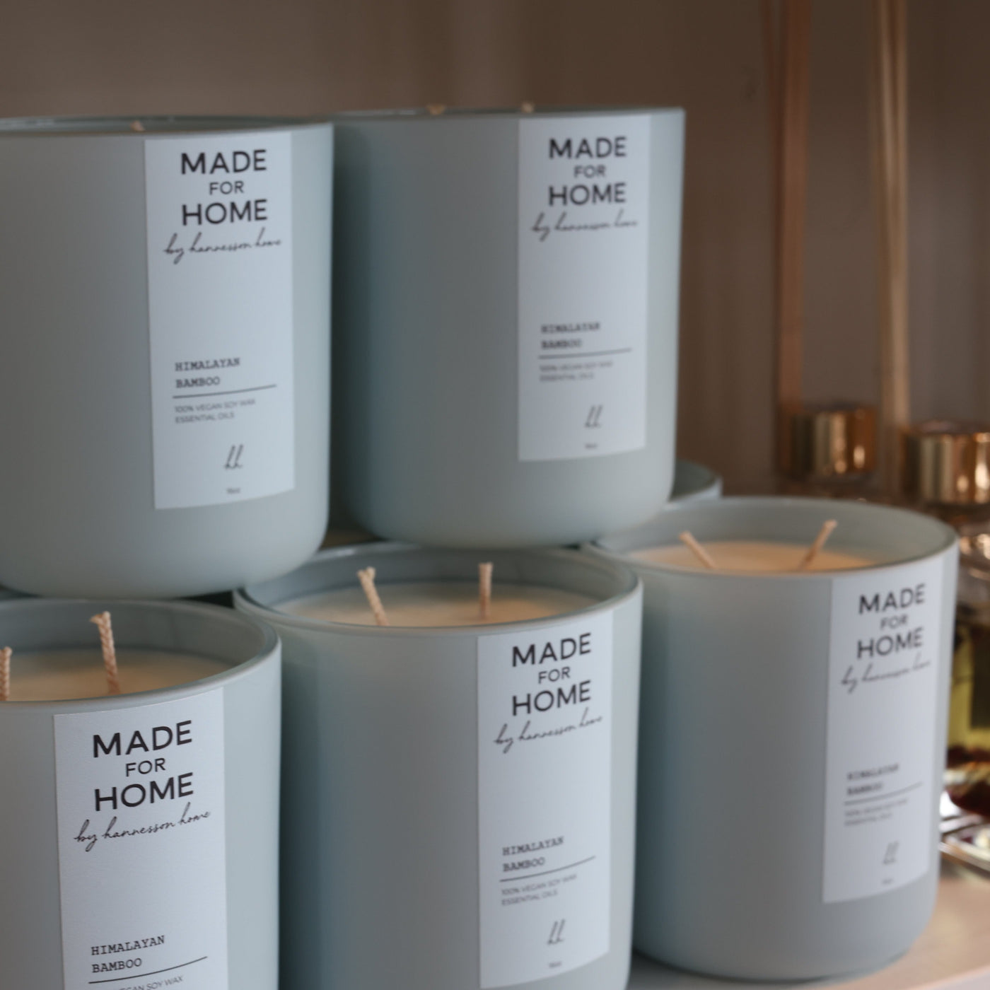 Made for Home Custom Summer Pastel Candles