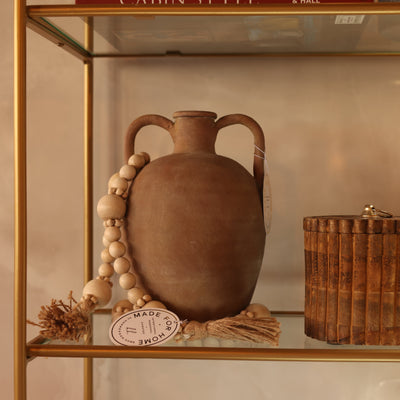 TerraCotta Urn with Handles