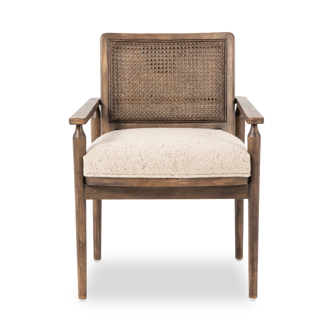 Xavier Dining Armchair - Hasselt Taupe