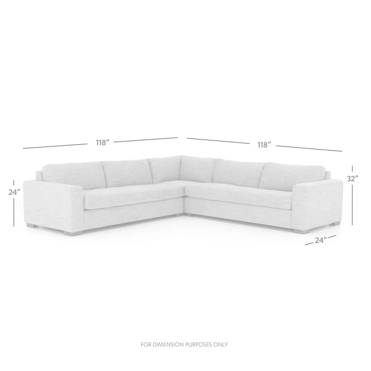 Baxter 3 Piece Sectional