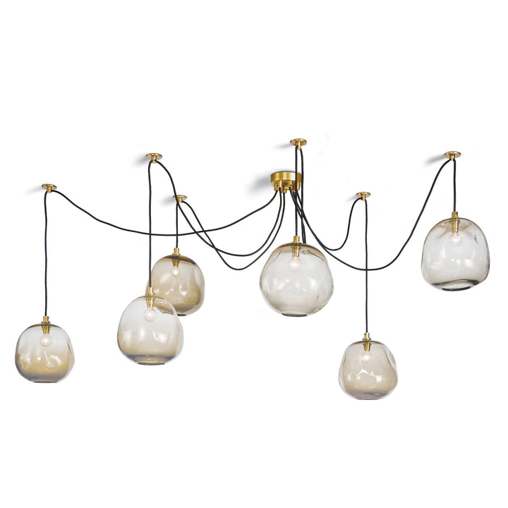 Molten Spider Chandelier Small
