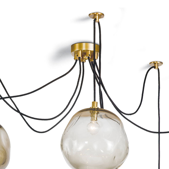Molten Spider Chandelier Small