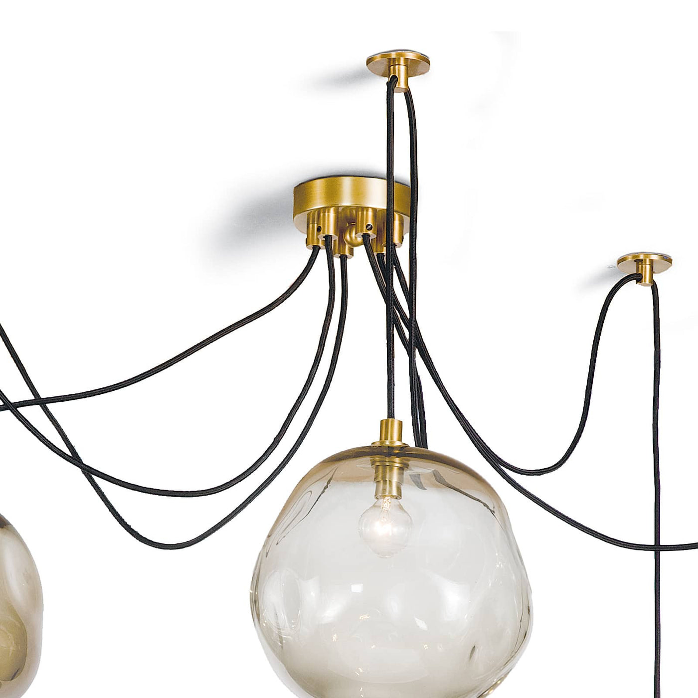 Molten Spider Chandelier Small