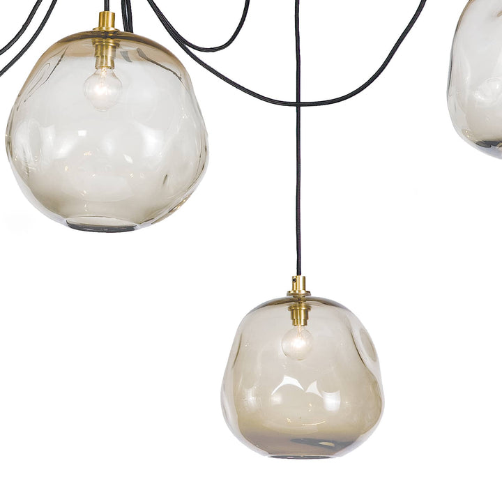 Molten Spider Chandelier Small