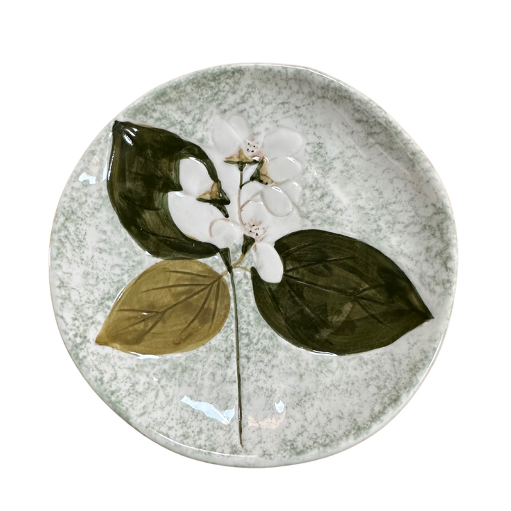 Glazed Small Plates w/ Florals