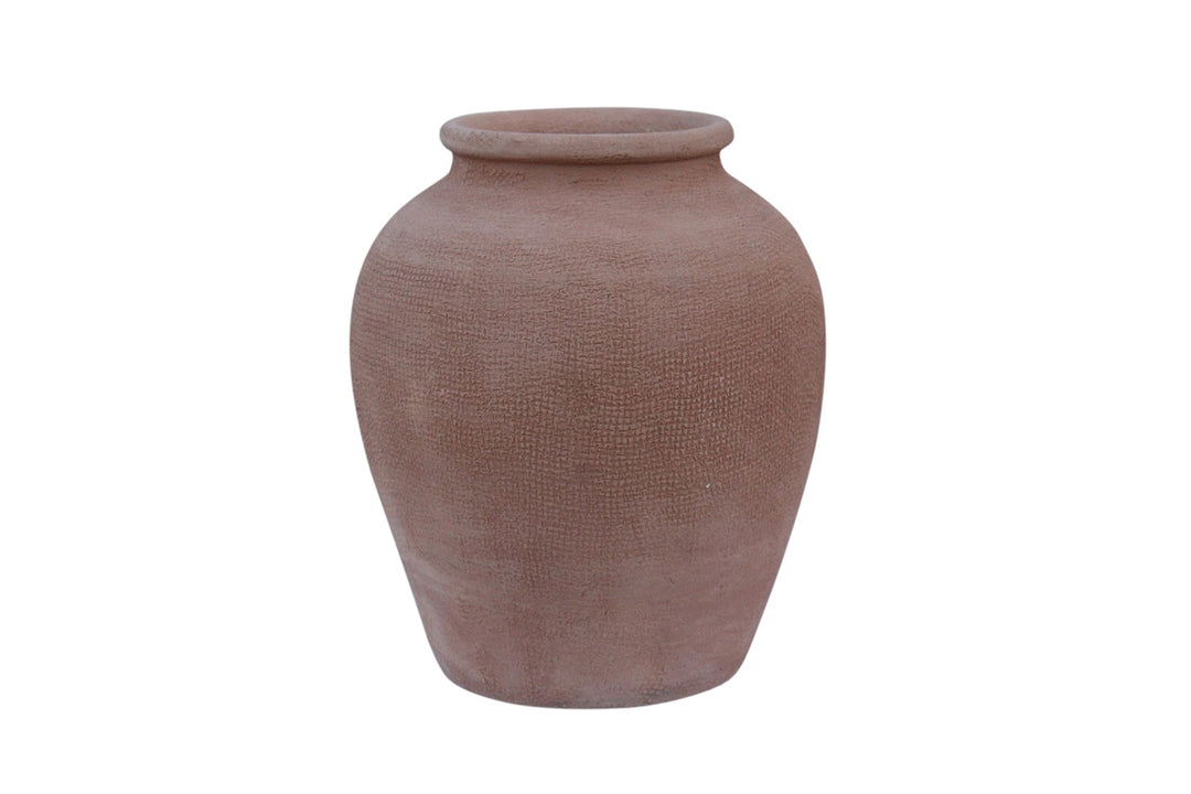 Terracotta Vase Natural