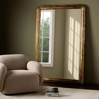 Vintage Luxe Floor Mirror