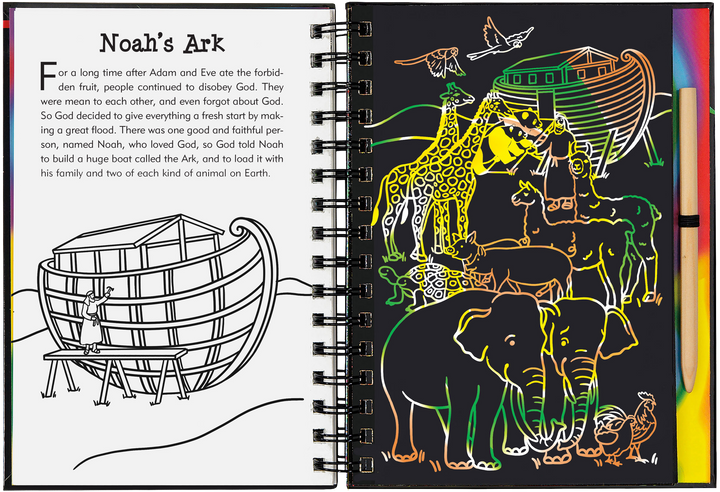 Bible Stories Scratch and Sketch