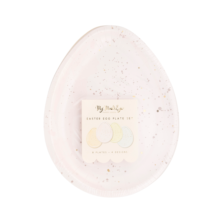 Easter Egg Plate Set