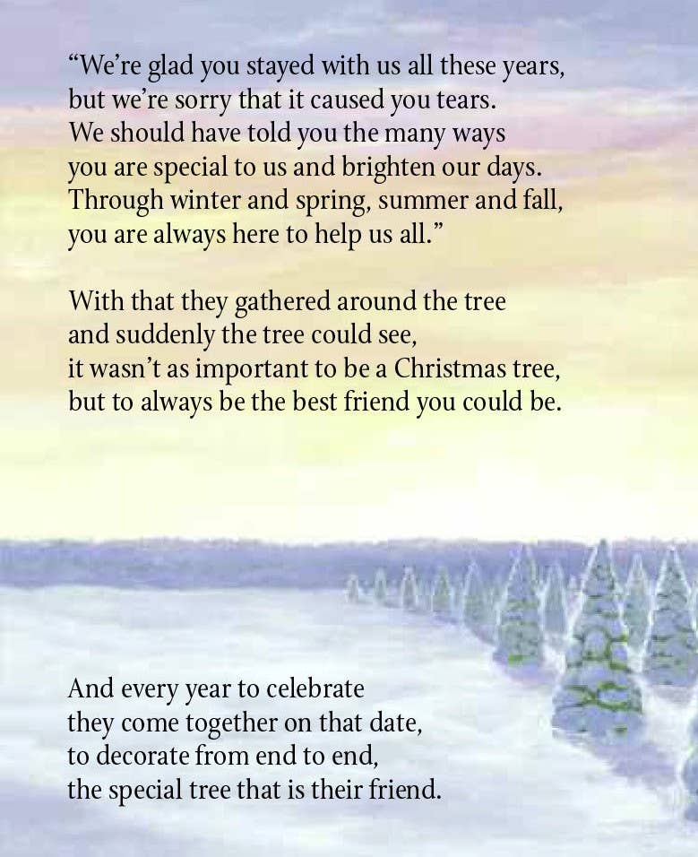 A Wish to be a Christmas Tree Board Book