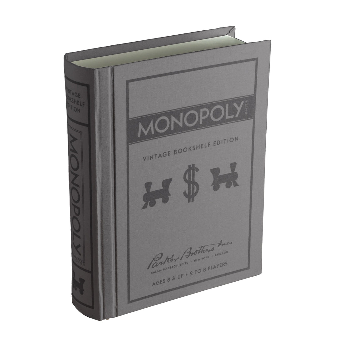 Vintage Monopoly Bookshelf Edition