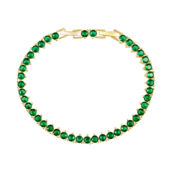 Emerald Tennis Bracelet - Emerald