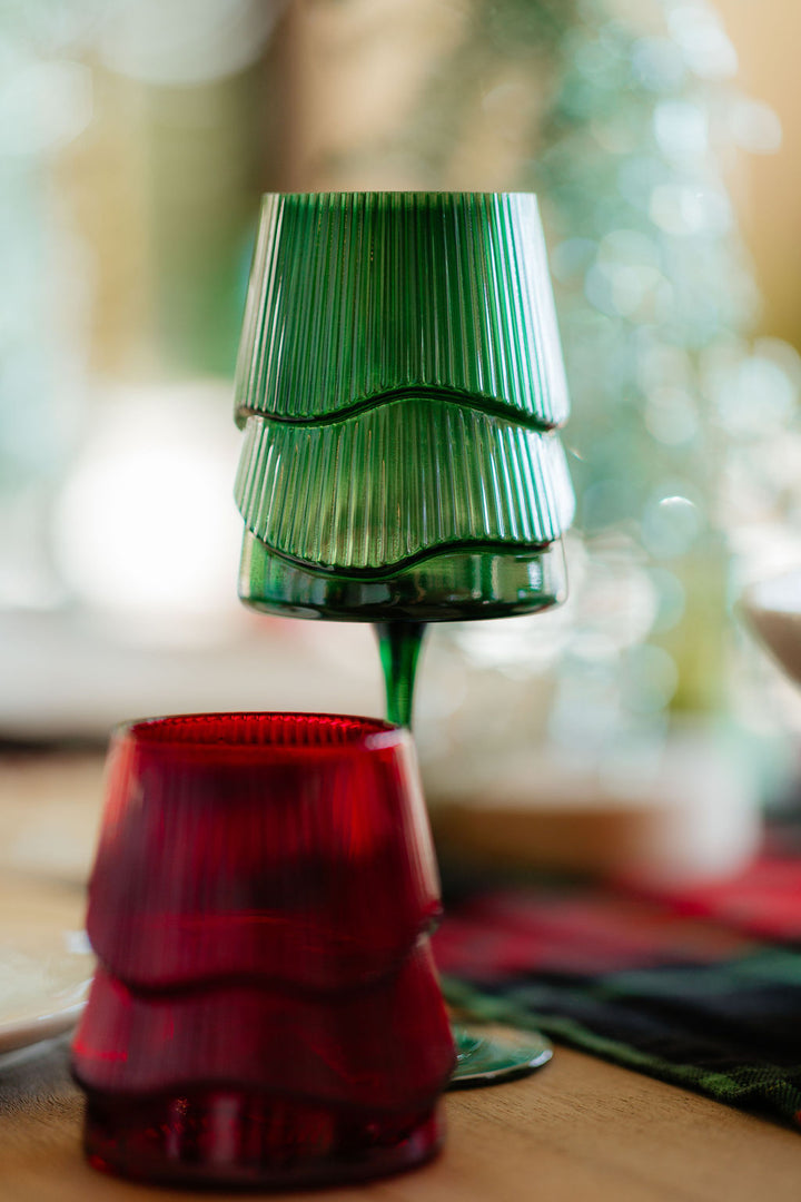Tree Shaped Wine Glass
