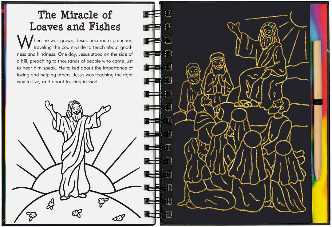 Bible Stories Scratch and Sketch