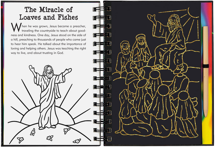 Bible Stories Scratch and Sketch
