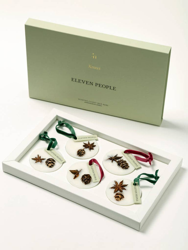 Xmas Christmas Closet Soy Wax Bar Freshener