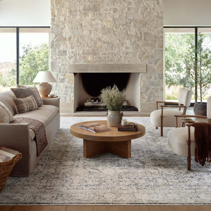 Amber Lewis & Loloi Alie - ALE-05 AL Charcoal / Beige Rug