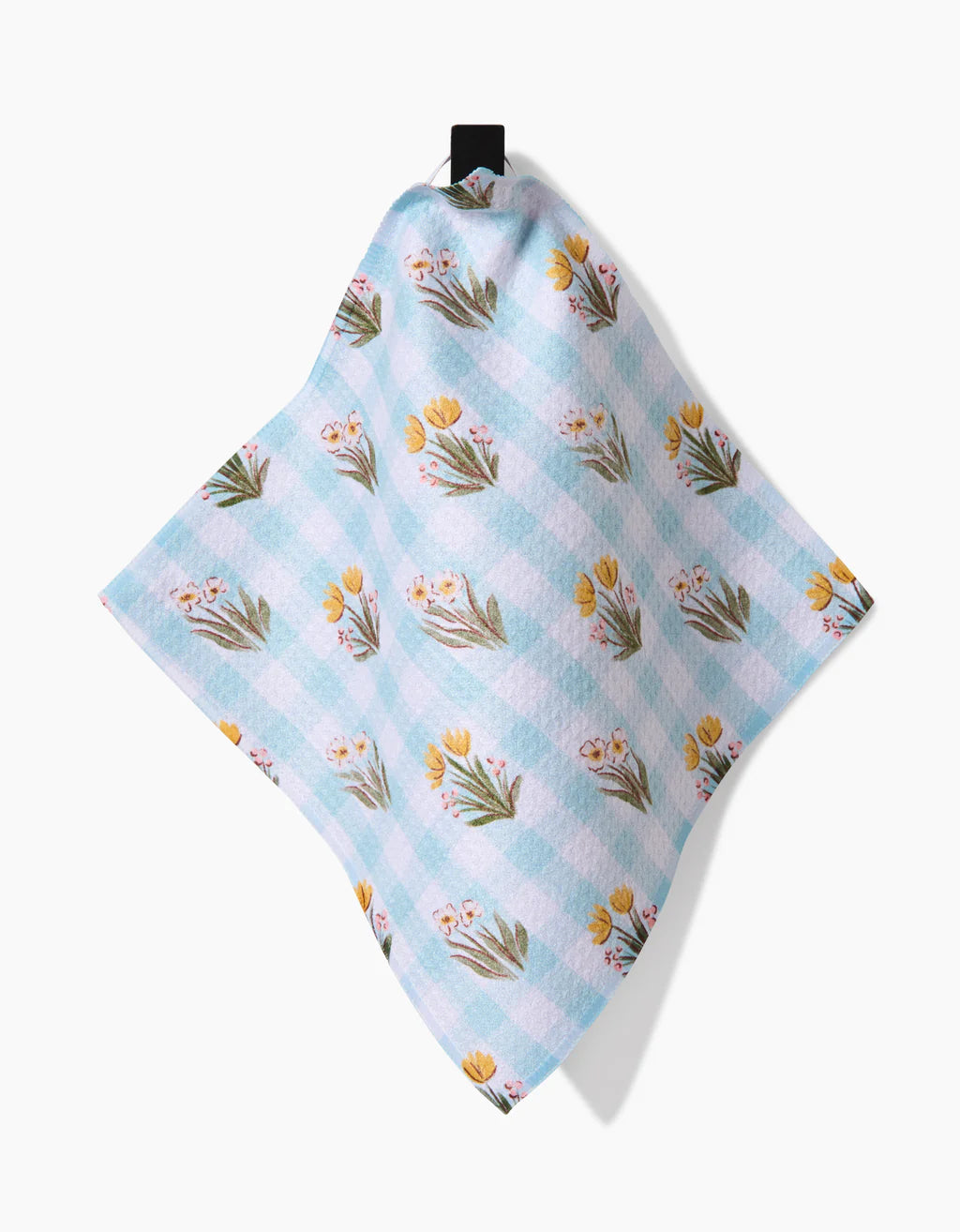 Picnic Plaid Blue Dishcloth Set