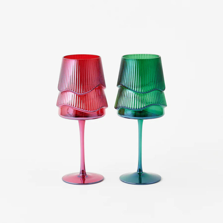 Tree Shaped Wine Glass