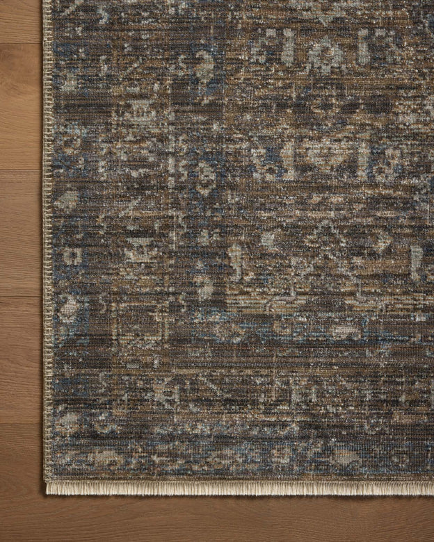Heritage - HER-14 Lagoon / Tobacco Rug