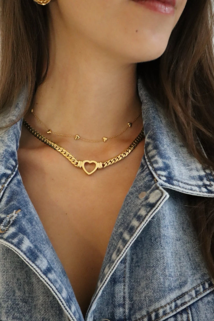 Anna Heart Necklace