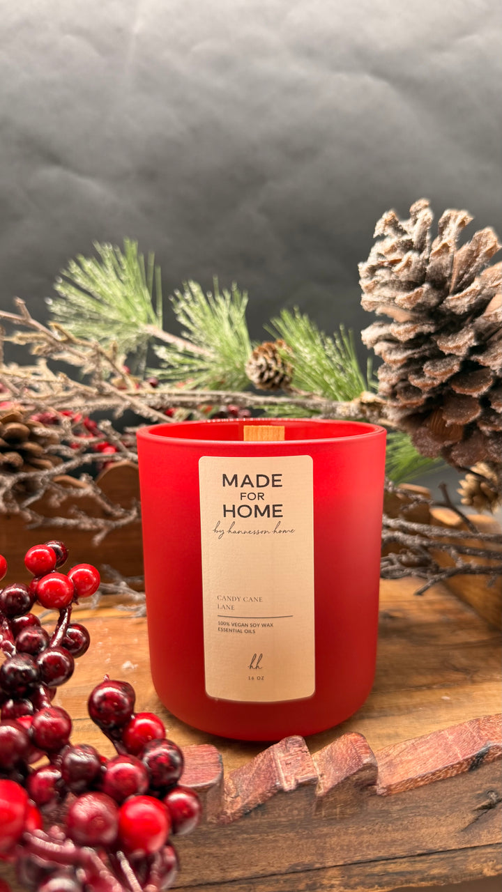 Made for Home Custom Christmas Candles