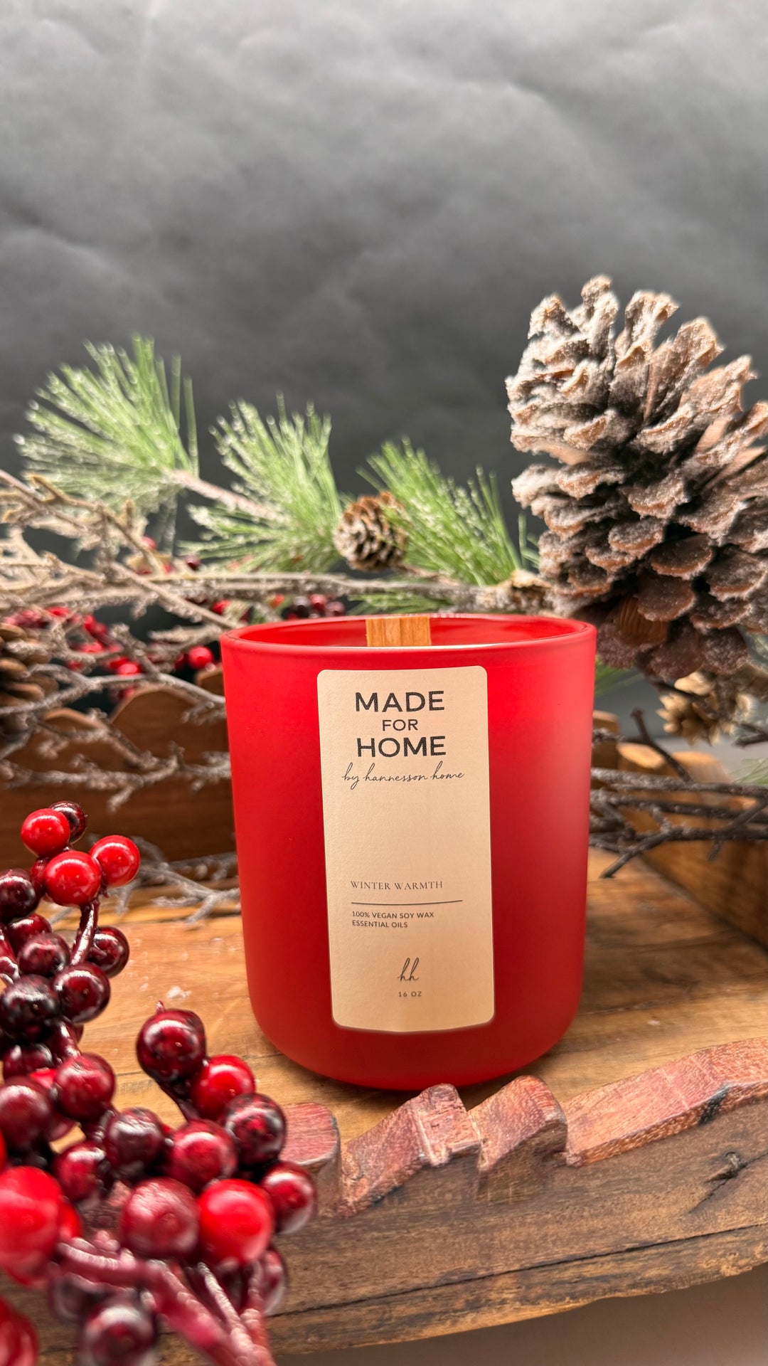 Made for Home Custom Christmas Candles