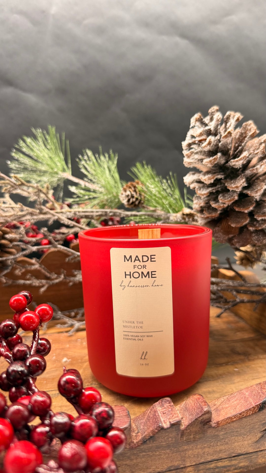 Made for Home Custom Christmas Candles