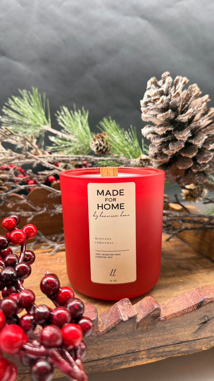 Made for Home Custom Christmas Candles