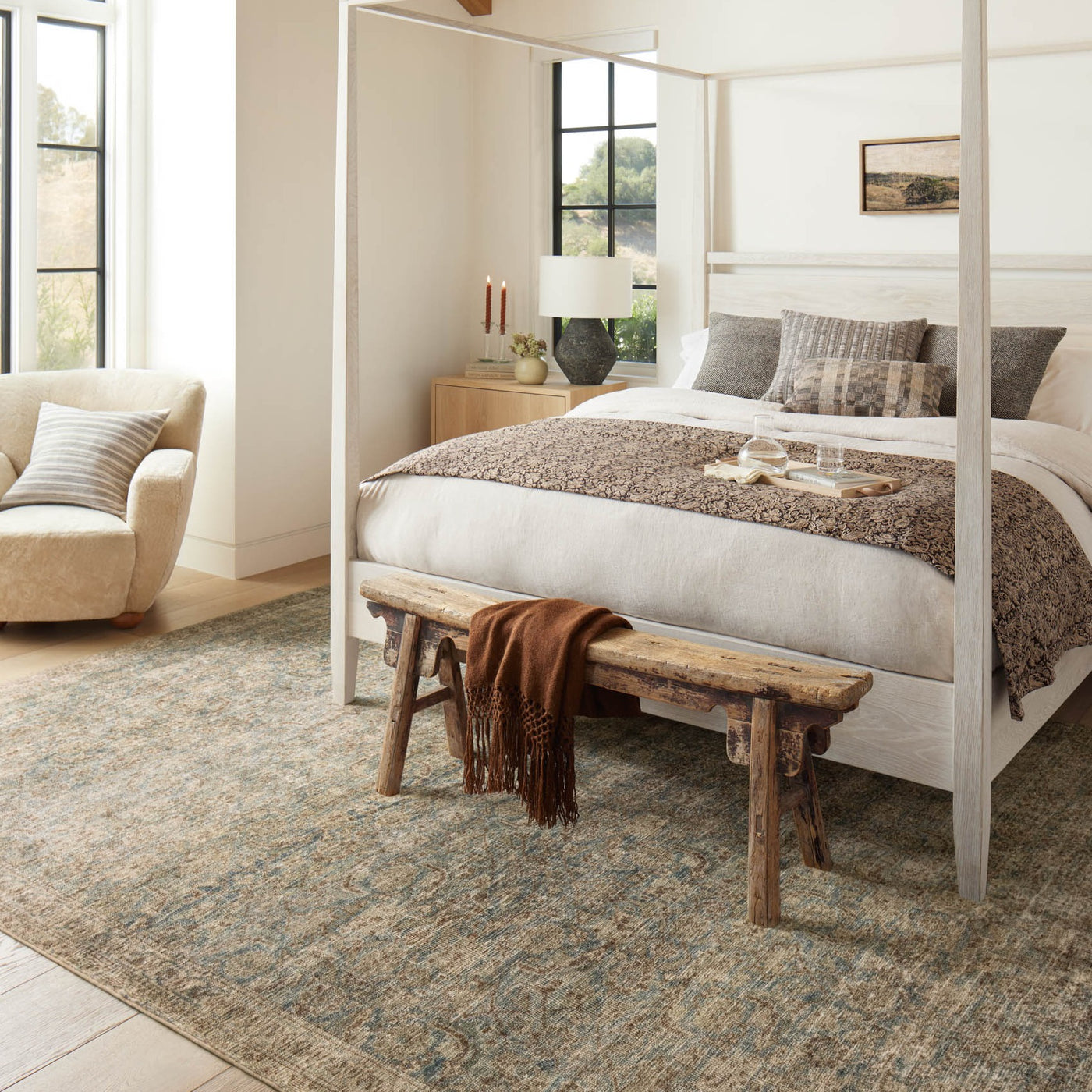 Sophia Sea / Sage Rug