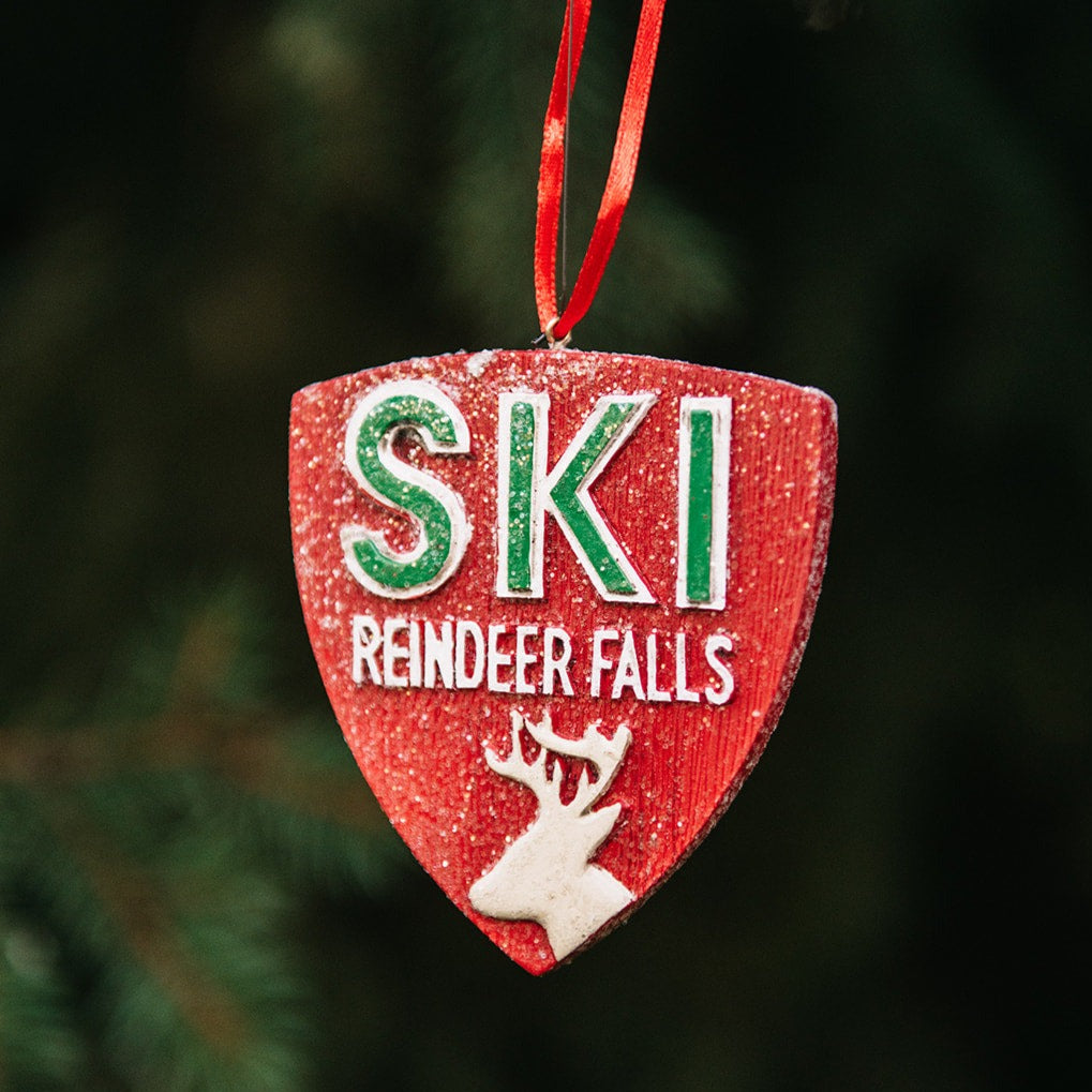 Ski Patch Ornament