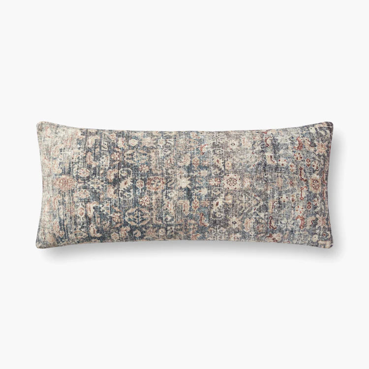 Montana Denim / Natural Pillow