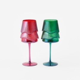 Tree Shaped Wine Glass