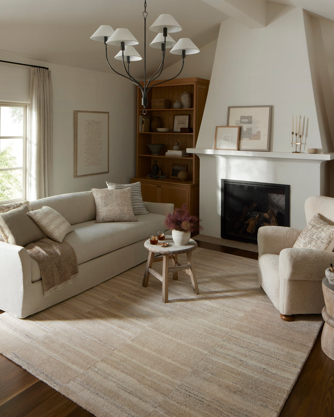 Amber Lewis x Loloi Rocky - ROC-02 AL Natural / Sand