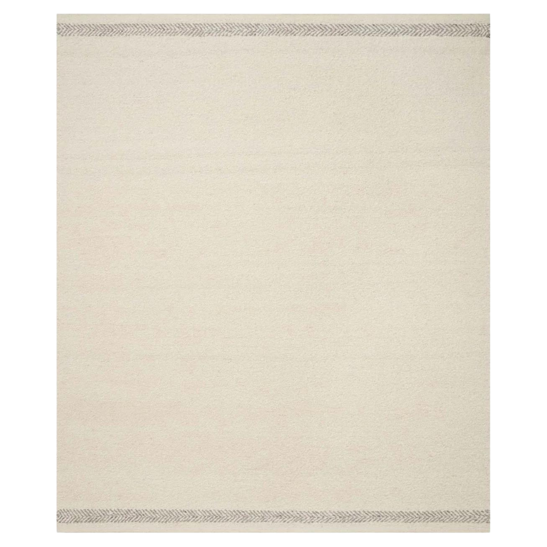 Reyla - RLA-01 Ivory / Silver Rug