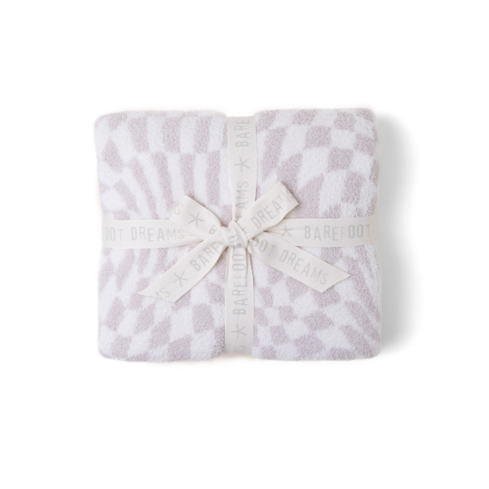 Barefoot Dreams Cozy Chic Checkered Blanket