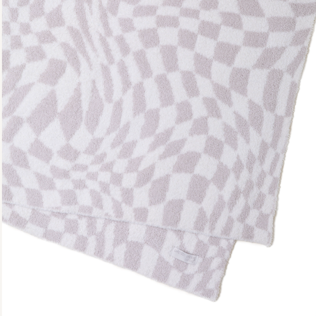 Barefoot Dreams Cozy Chic Checkered Blanket