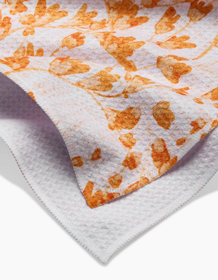 Golden Grassland Tea Towel