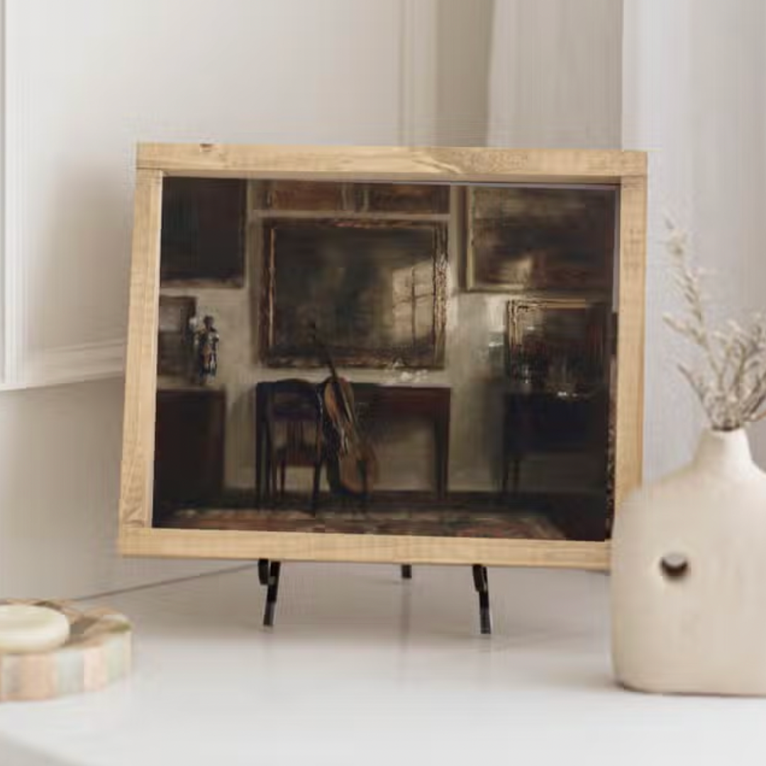 Vintage Print Musical Room