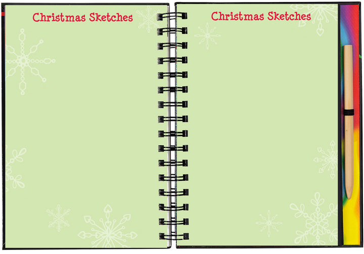 Merry Christmas Scratch and Sketch