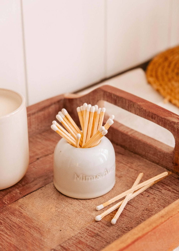 Ceramic Match Holder