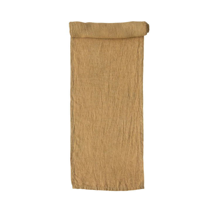 Stonewashed Linen Table Runner