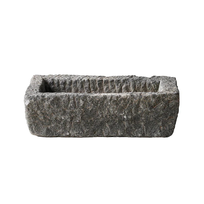 Stone Trough Rectangle (Each one will vary)