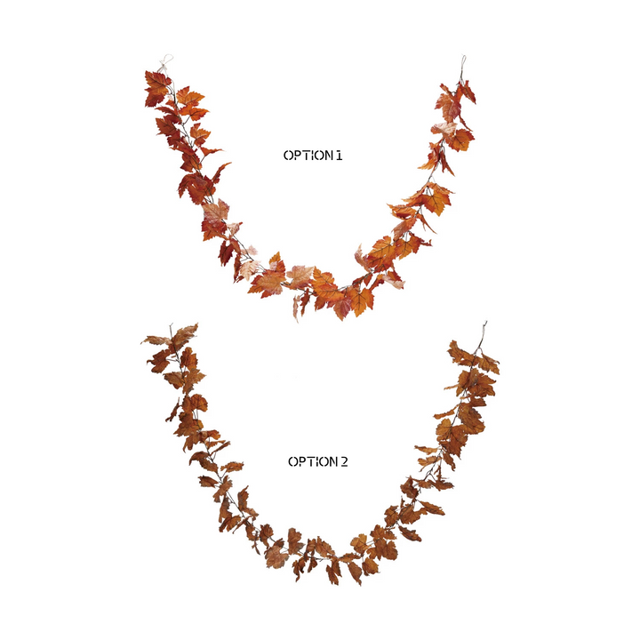 Faux Leaf Garland