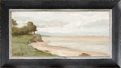 Petite Beach Near Etretat 1872