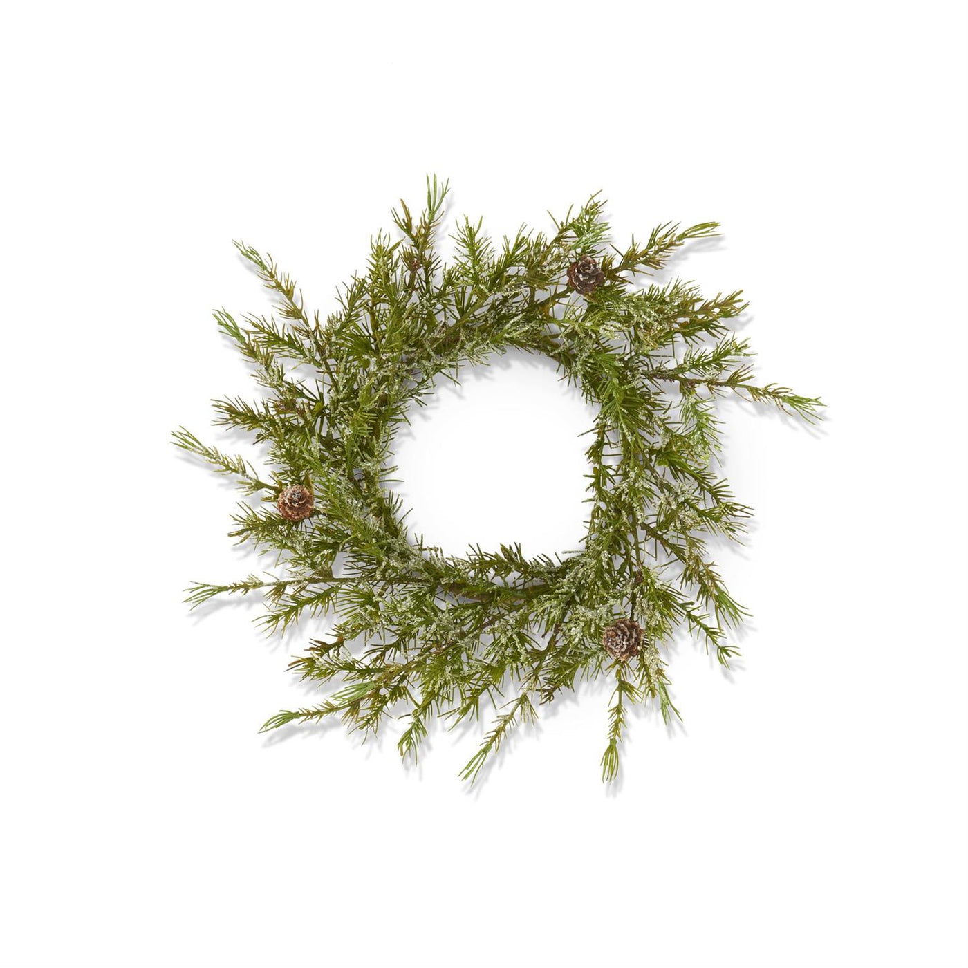 Glittered Snowy Pine Wreath